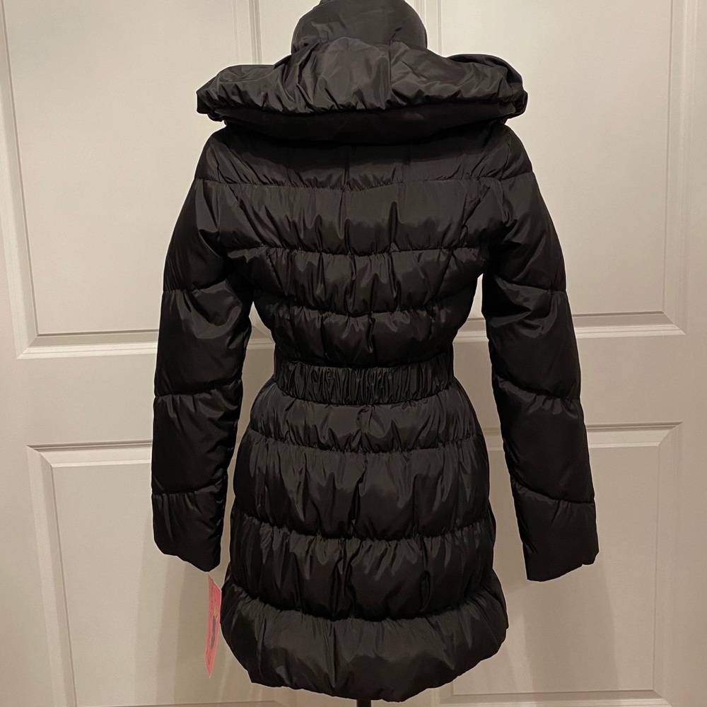 ✨FLASH SALE!!!✨❤️BETSEY JOHNSON✨NWT✨CHIC BUBBLE BELTED COAT - Picture 6 of 10